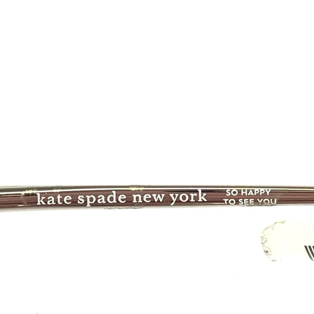 Kate Spade Eyeglasses Frames MAKENSIE B3V Silver Faint Violet Purple 53-18-140